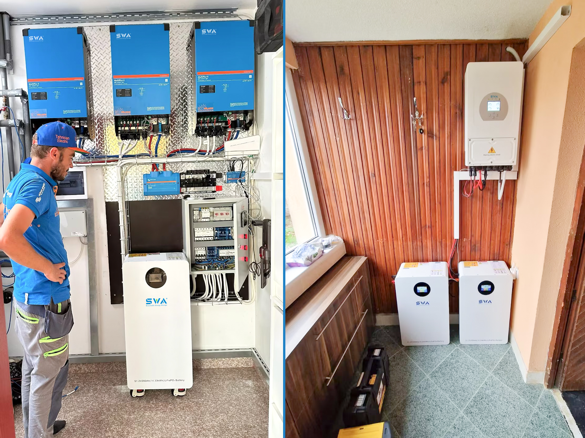 APPLICATION CASE OF MMD Solar 15kWh WHEEL/WALL-MOUNTED HOME ENERGY
