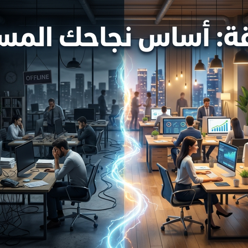 "مشروعك ما يوقف… لما طاقتك تكون تحت السيطرة"