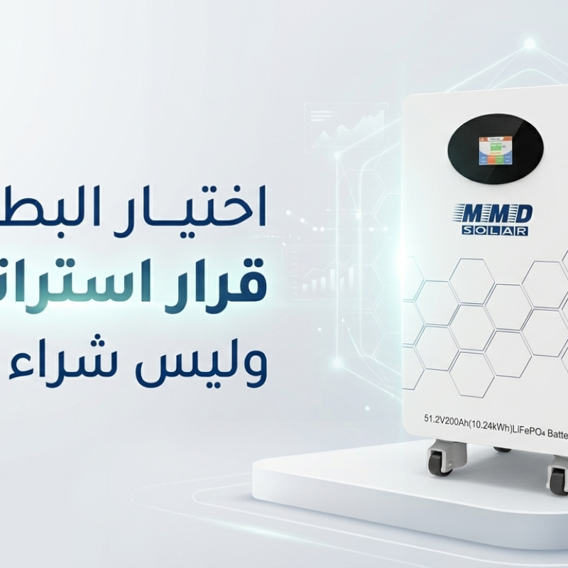 نحن لا نبيع طاقة… نحن نبني أنظمة استقرار تُدار بالذكاء لا بالصدفة
